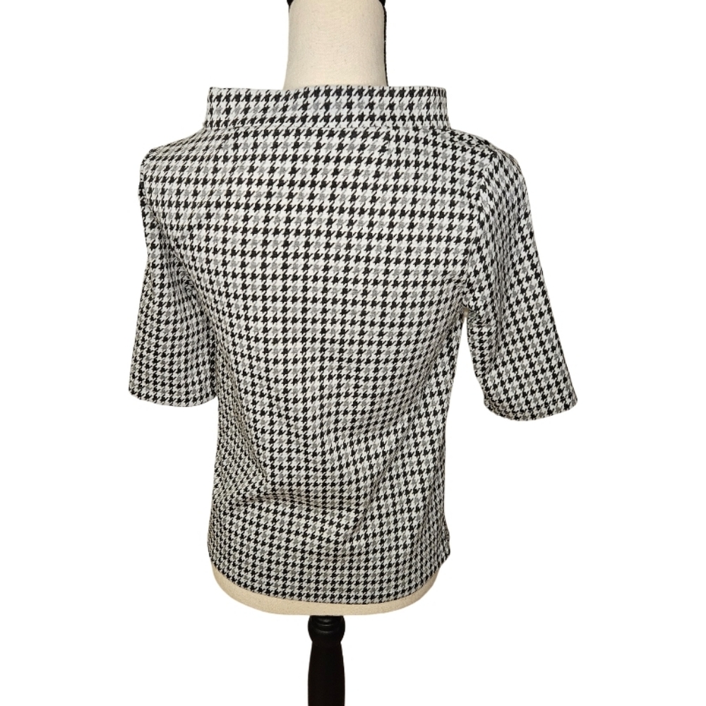 NWT - Ann Taylor Factory Black and Gray Top - Picture 6 of 10